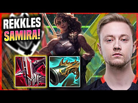 REKKLES CHILLING WITH SAMIRA! - G2 Rekkles Plays Samira ADC vs Vayne! | Challenger TV