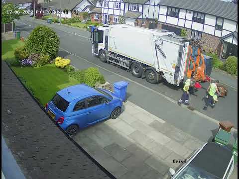 Bin Man Gets Taken Down