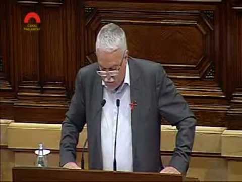 Intervenció de @Toni_Strubell al #Parlament en aranès (09/05/2012)