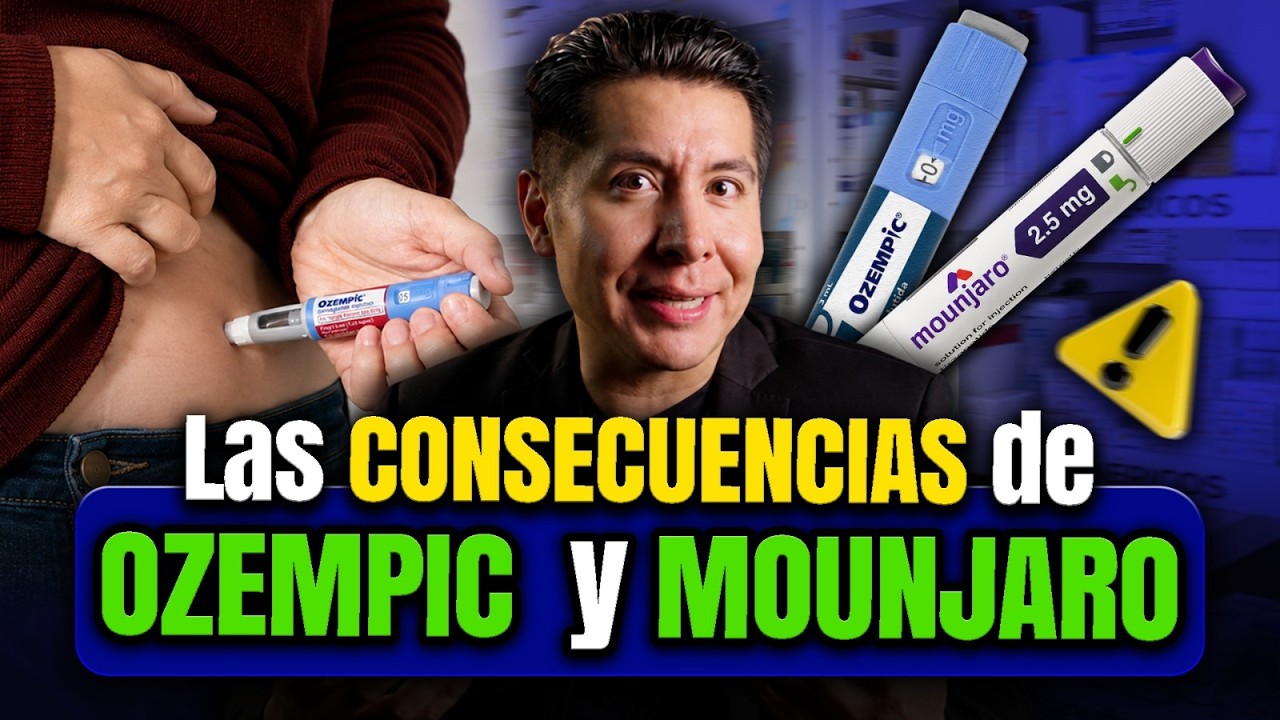🚨 OZEMPIC y MOUNJARO: TODA la VERDAD sobre los ANALOGOS de GLP-1 🤯 | Mr Doctor