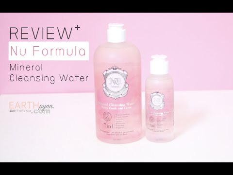 earthpynn' Nu Formula Mineral Cleansing Water ตัวช่วยล้างหน้าให้สะอาดหมดจด