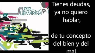 Supersubmarina - Santacruz Letra Lyrics