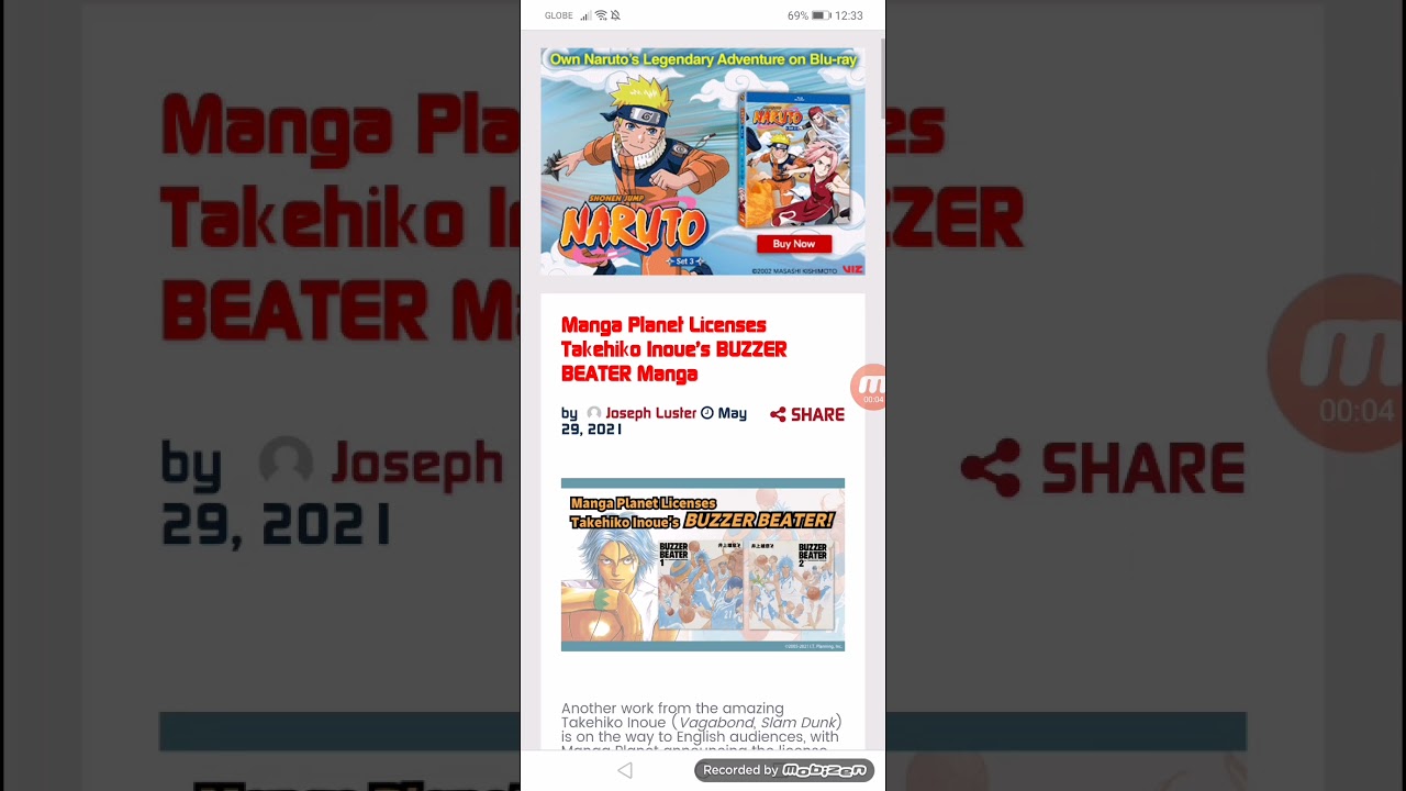 Manga Planet Licenses Takehiko Inoue’s BUZZER BEATER Manga