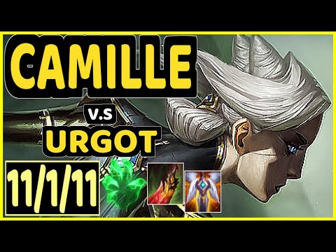 DOXY (CAMILLE) vs URGOT - 11/1/11 KDA TOP GAMEPLAY - EUW Ranked GRANDMASTER