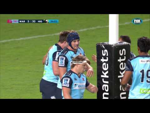Super Rugby; Waratahs v Highlanders (Round 4)
