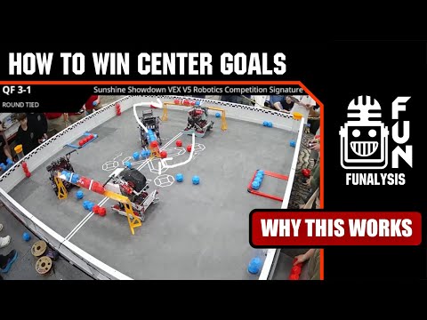 How to Play Center Goals to Win in Push Back | VRC FUNalysis
