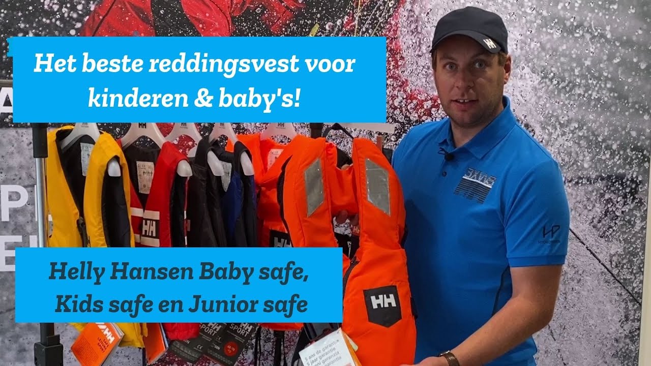 Het beste reddingsvest voor baby's en kinderen van Helly Hansen  Baby Safe - Kids safe - Junior safe