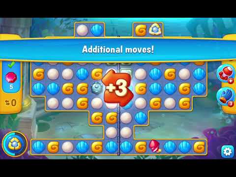 Fishdom Easy Level 9128 (with ingame lightning and bomb boosters) @choraelmin