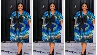 DIY Trendy Bow Kaftan Dress | Step-by-Step Cutting & Sewing Tutorial for Beginners