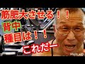 《じぃじの筋トレ》大円筋▪広背筋▪僧帽筋を筋肥大させるバリエーション7種目を紹介します!!