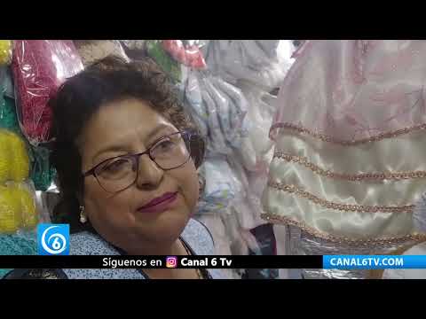 Video: Incrementa venta de vestimenta para el niño dios previo al Día de la Candelaria