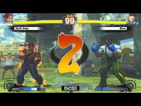 DarthArma vs Marn GCR SSF4AE Singles