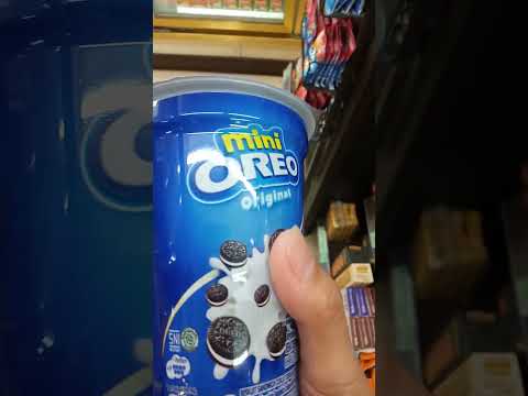 ASMR sounds Oreo Mini Original#satisfying#ytshort#asmr