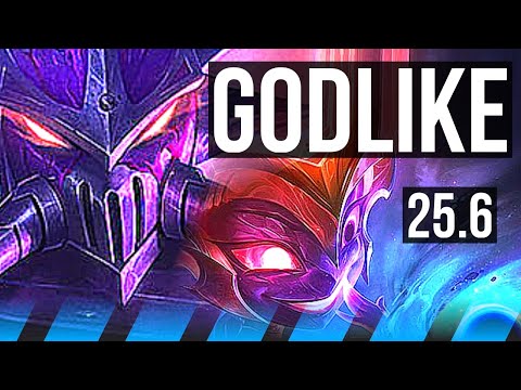 KASSADIN vs ZOE (MID) | 8 solo kills, Godlike | EUW Diamond | 25.6