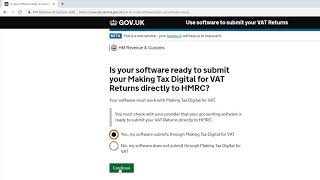 HMRC MTD for VAT Sign Up Process
