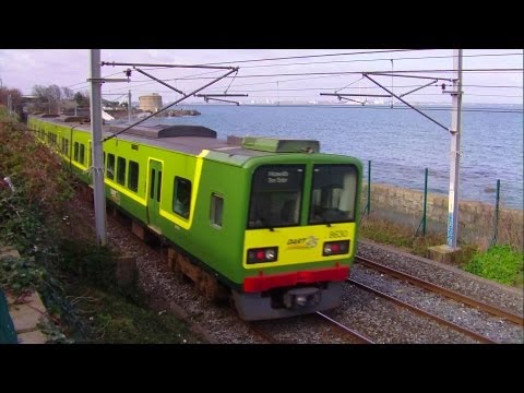 Dart Train number 8630 Salthill & Monkstown