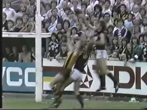 1981 VFL Round 2 Hawthorn Vs Carlton at Princes Park brief Channel 2 highlights