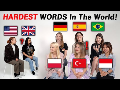 People Try To Pronounce The HARDEST Words From Around The World!!