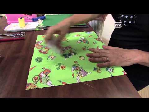 Mulher.com 19/02/2013 Ione Berne - Cesta para a páscoa  parte 1