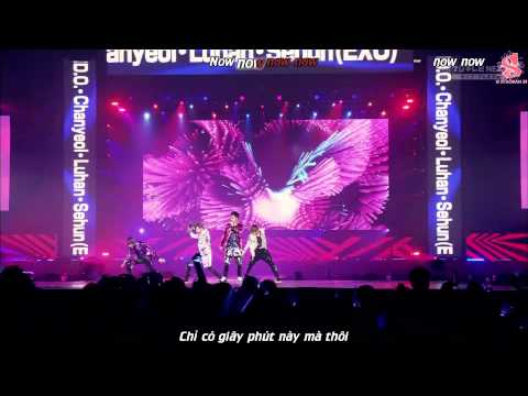[Vietsub + kara][121026] TTS & EXO - DJ got us fallin in love [SMTown Live World Tour III in Tokyo]