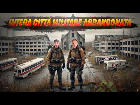 WE DISCOVER AN ENTIRE COMPLETELY ABANDONED MILITARY CITY - THIS IS THE CRAZIEST VIDEO EVER