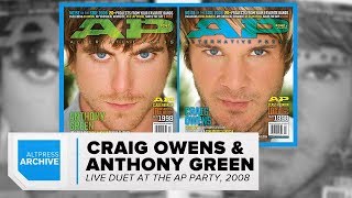 ALTPRESS ARCHIVE: Anthony Green and Craig Owens Live Duet, 2008