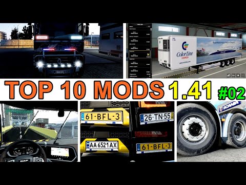 Best Of Mods ETS 2 1.41 | part..#02