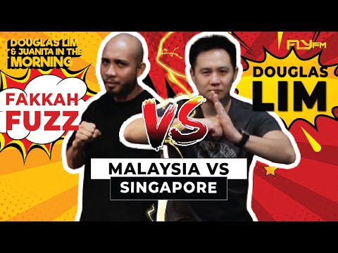Malaysia Vs Singapore | Douglas Lim & Juanita In The Morning