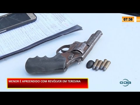 Uma menor de idade é apreendida após ser pega com homem armado em Nazária 08 02 2021