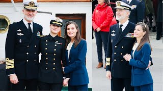 King Felipe and Queen Letizia Bid an Emotional Farewell to Princess Leonor