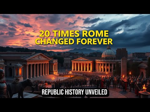 20 MAJOR TURNING POINTS in the History of the Roman Republic | ESSENTIAL Events That Shaped Rome | H
