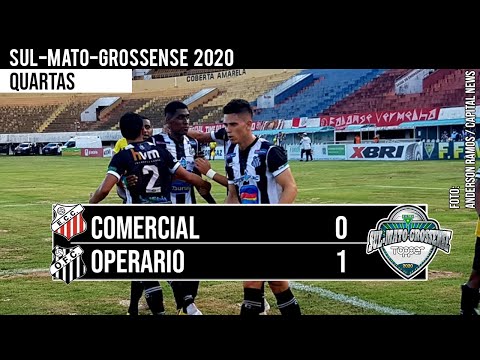 GOL: COMERCIAL 0x1 OPERÁRIO - CAMPEONATO SUL-MATO-GROSSENSE 2020 - 28/11/2020