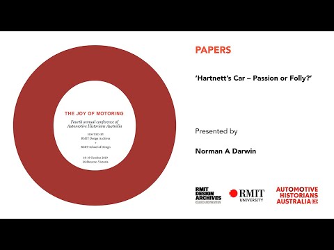 Thumbnail for Norman A Darwin: ‘Hartnett’s Car – Passion or Folly?’ by Car