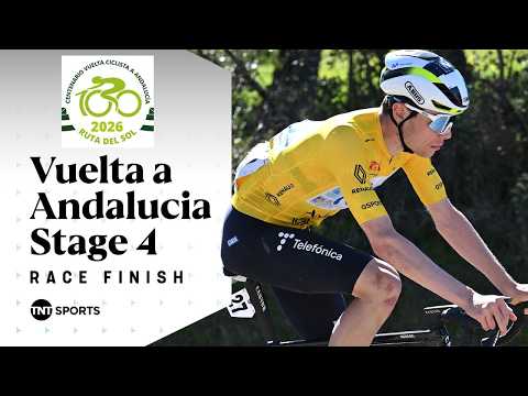 MAGICAL WIN! 🔥 | Vuelta a Andalucia Ruta Ciclista Del Sol Stage 4 Final KM's | TNT Sports Cycling