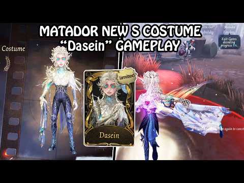 5 Ciphers Kite using Matador new S costume "Dasein" - #identityv