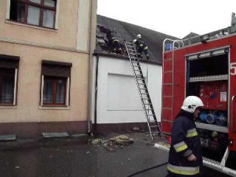 Płonie market w Orchowie
