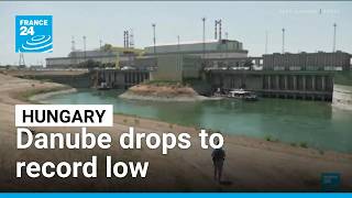 Hungary: Successive heatwaves drain Danube river used to cool nuclear plant • FRANCE 24 English
