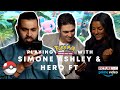 Simone Ashley Hero Fiennes Tiffin Play Pokémon TCG Picture This