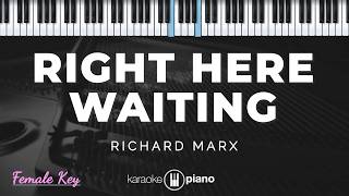 Download lagu Right Here Waiting - Richard Marx | KARAOKE PIANO - FEMALE KEY mp3 Download lagu Right Here Waiting - Richard Marx | KARAOKE PIANO - FEMALE KEY mp3