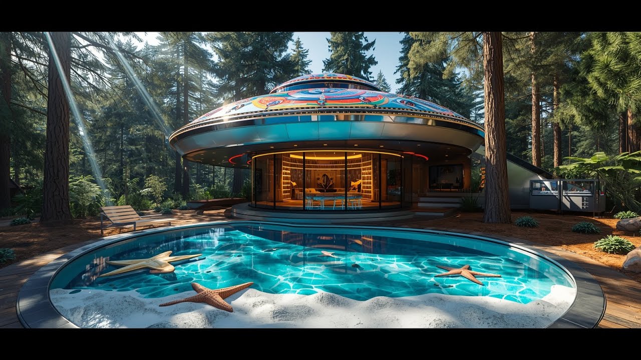 Transforming an Alien Spaceship into the World’s Most Creative House
