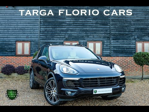 Porsche Cayenne S 4.2 V8 Diesel Finished in Moonlight Blue For Sale