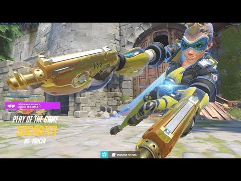 Overwatch This Is How Tracer God Kabaji Plays -POTG-