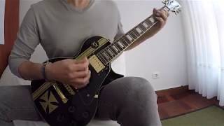 Wasting my Hate - MetallicA rhythm guitar cover (How to play James Hetfield part)
