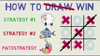 How to WIN at tic-tac-toe - STRATEGY