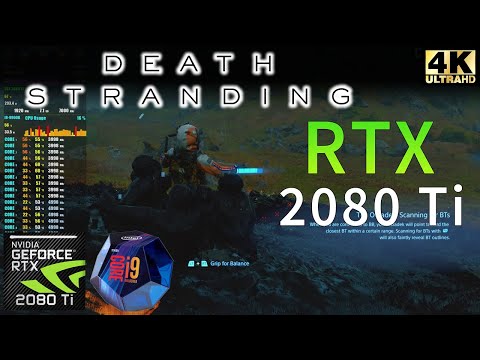 Death Stranding 4K | RTX 2080 Ti | i9 9900K 5GHz | Very High Settings & DLSS 2.0 Tested