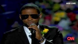 Usher - Gone too Soon (Tribute to Michael Jackson)(Live)(High Quality)