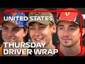 Thursday Driver Wrap | 2023 United States Grand Prix