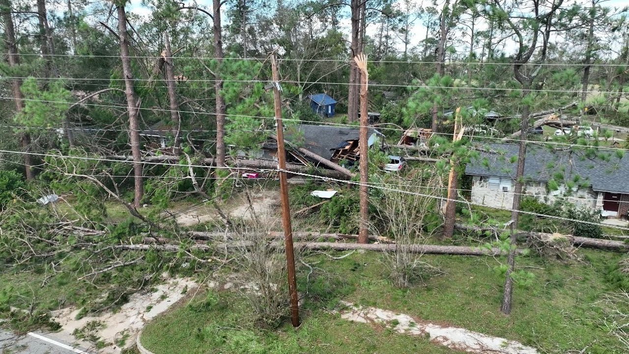 Aftermath of Hurricane Helene - Coffee County, GA