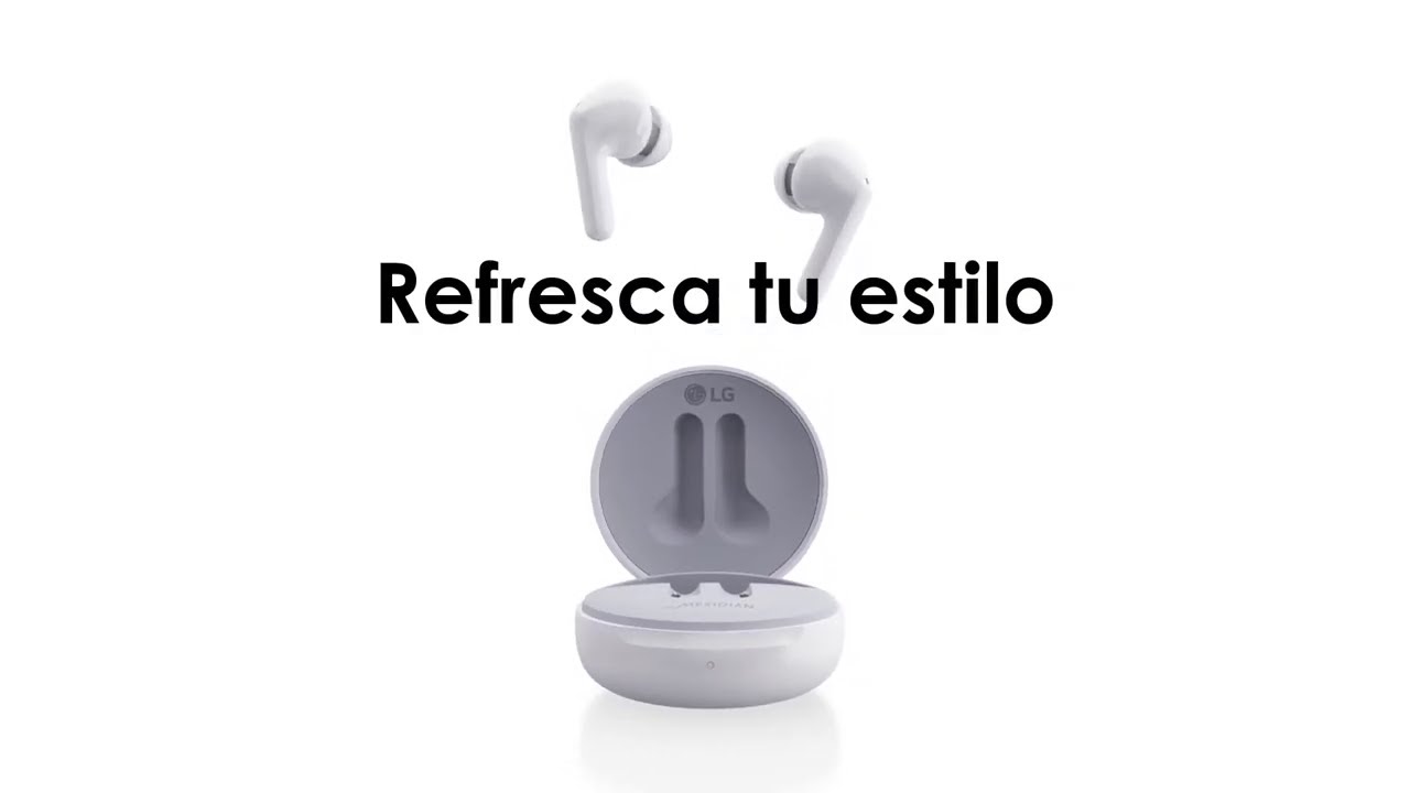 LG Audífonos Inalámbricos LG TONE Free HBS-FN6 color negro con Estuche de Carga UVNano y Sonido Meridian, HBS-FN6