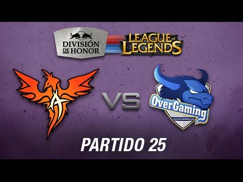 ASES vs AVerMedia OverGaming - División de Honor de League of Legends - partido 25